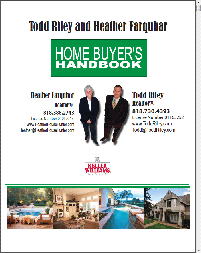 Granada Hills First Time Buyers Handbook